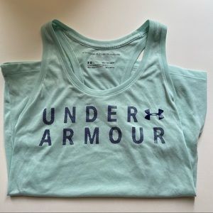 Teal Under Armour workout tank, size xs